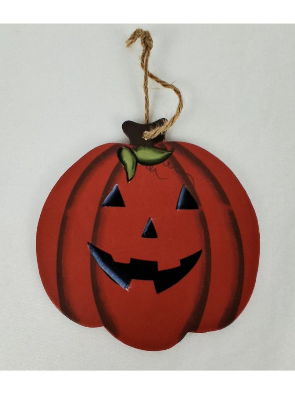Halloween Wooden Ornaments Featuring Jack-O-Lanterns Witch Happy Halloween Sign - Picture 4 of 6